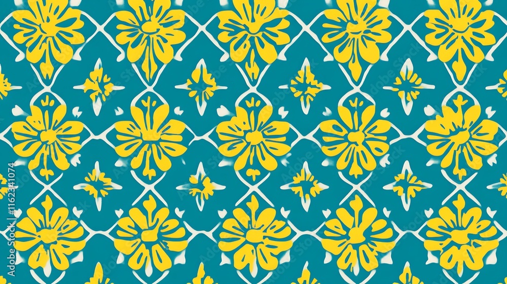 Textile motif design Textile motif design