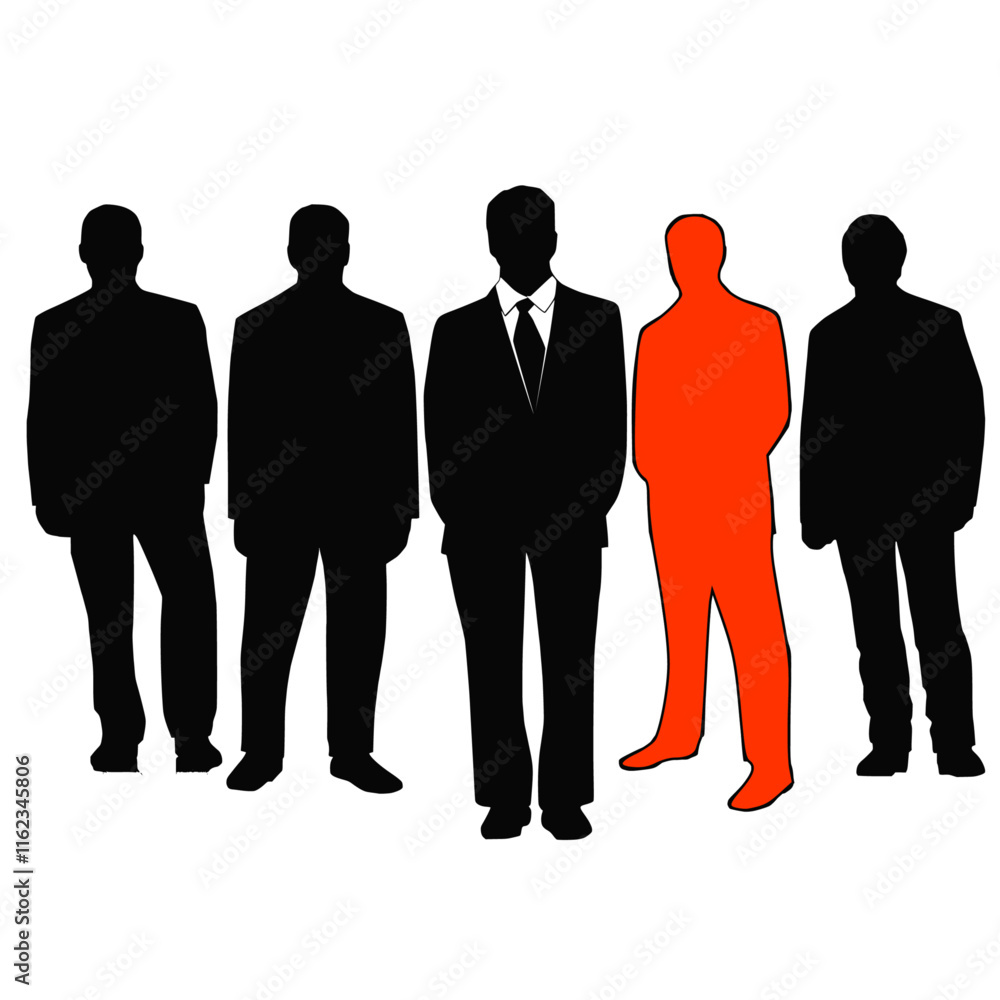 men in black silhouette men in black silhouette