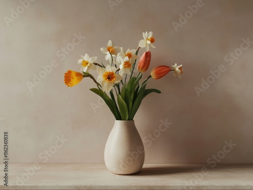 Wallpaper Mural Floral arrangement on a table Torontodigital.ca