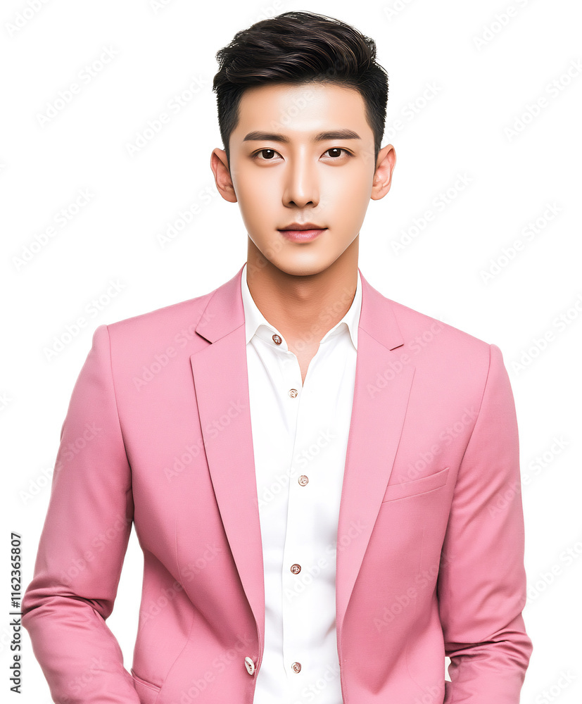 Young Confident Businessman in Formal Attire Posing for Portrait Young Confident Businessman in Formal Attire Posing for Portrait