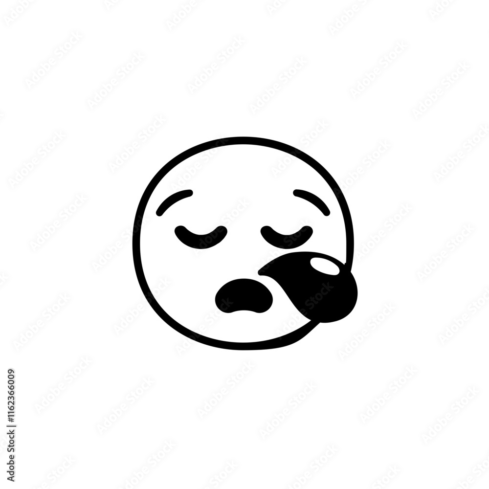 Fototapeta premium Sleepy Face 