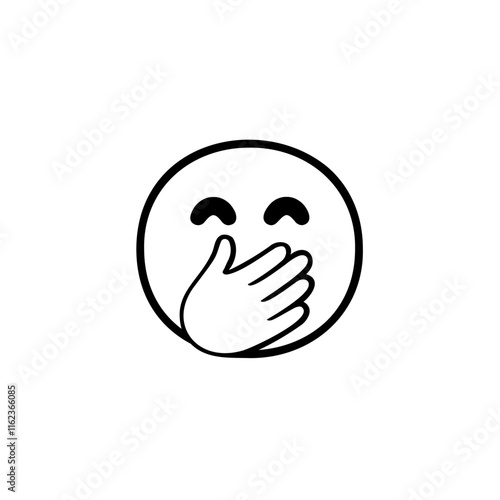Face with Hand Over Mouth
