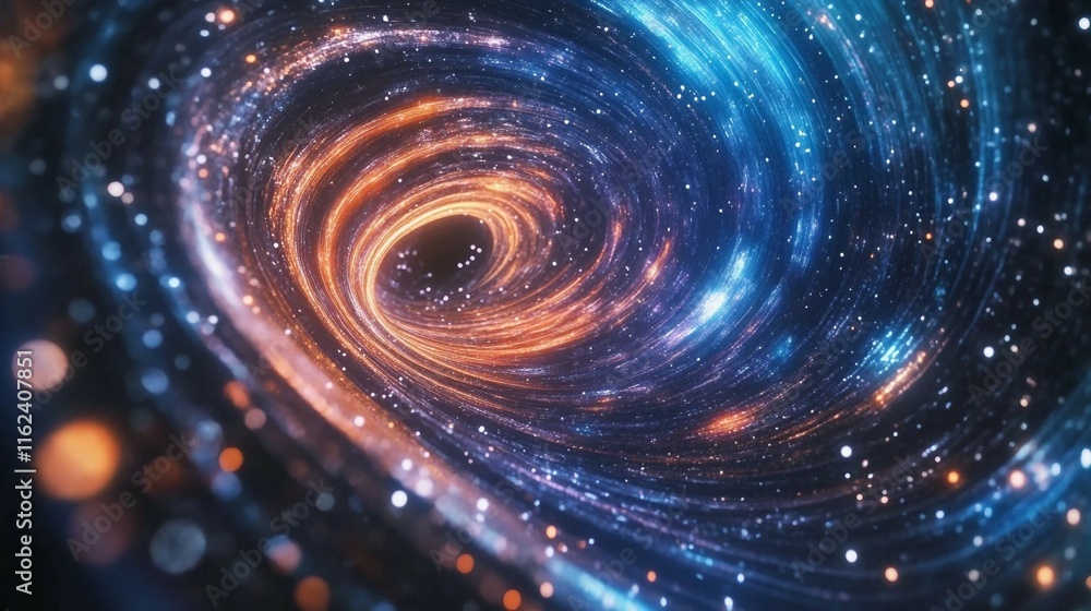 Fototapeta premium abstract spiral galaxy