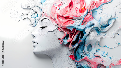 Fluid Art Fantasies: Bold and Dynamic Liquid Abstract Backgrounds