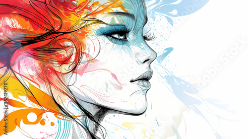 Fluid Art Fantasies: Bold and Dynamic Liquid Abstract Backgrounds