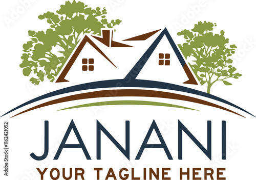 Logo of Real estate, housing, Property development