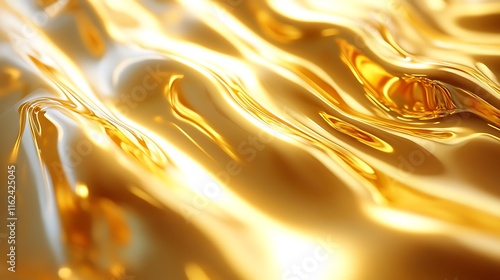Abstract Gold plated texture background