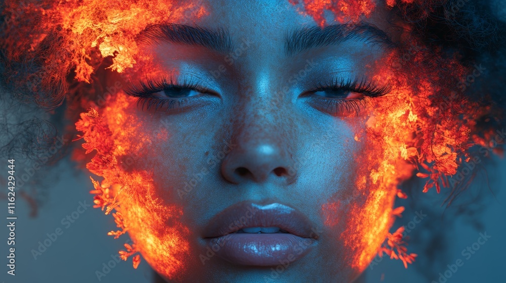 Abstract artistic stylized background for creative projects