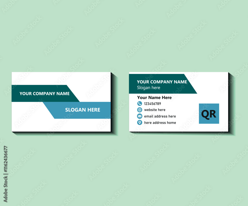 Modern Business card, Creative and Clean Business Card Template Modern Business card, Creative and Clean Business Card Template