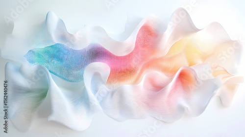 abstract colorful background with flowers