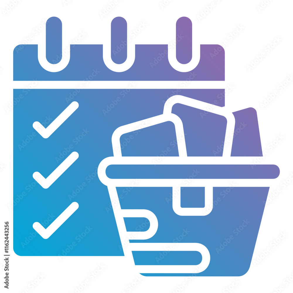 Fototapeta premium Calendar Icon