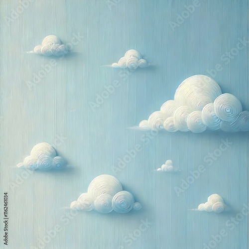 Minimalist blue sky 