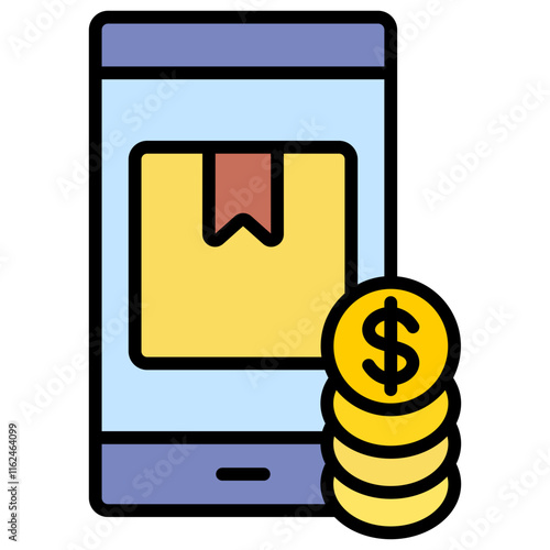 Mobile Marketing Icon