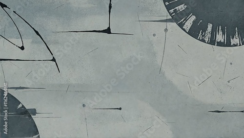 Grey Old Wall Texture - Abstract Background