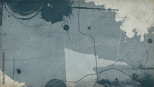 Grey Old Wall Texture - Abstract Background