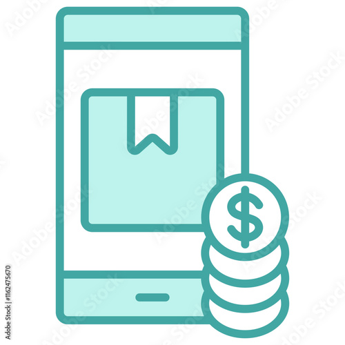 Mobile Marketing Icon