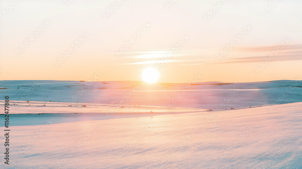 Obraz premium new year sunrise,