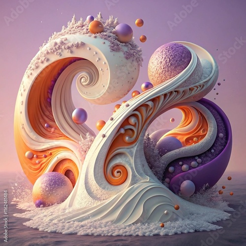 abstract fractal background