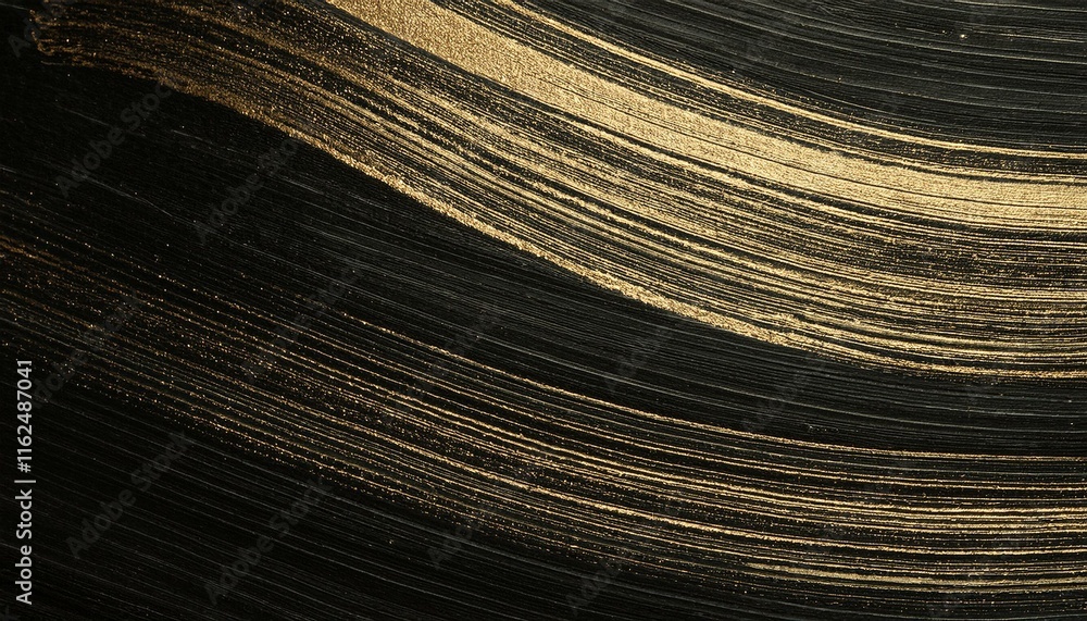 Fototapeta premium 金と黒の優雅で抽象的な壁紙