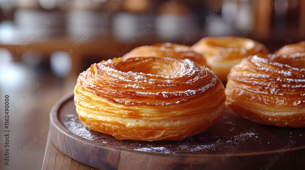 A Mouthwatering Look at the Irresistible Cronut, a Flaky and Sweet Pastry Delight for Breakfast Lovers A Mouthwatering Look at the Irresistible Cronut, a Flaky and Sweet Pastry Delight for Breakfast Lovers