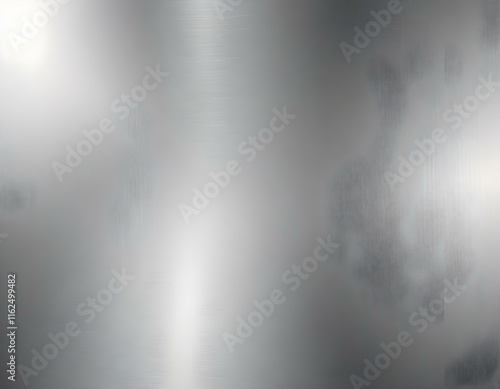 Silver smooth, polished, curly, waved, plane, slab texture macro close-up pattern