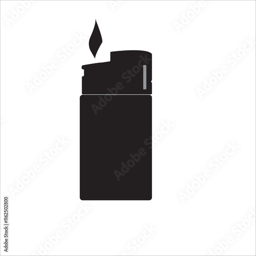vector icon gas lighter design