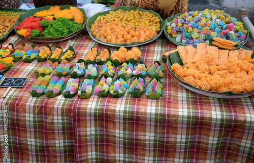 Many of the desserts are ancient Thai desserts.
