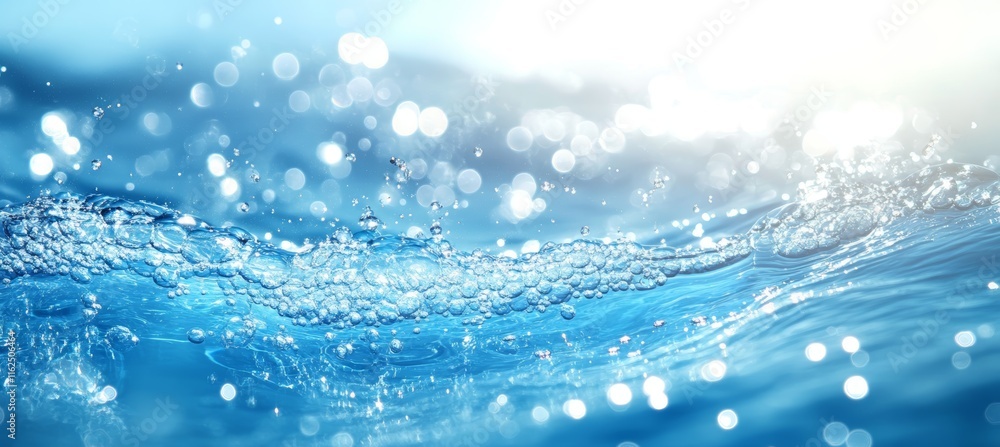 Clear water sea wave. Generative AI technology.
Clear water sea wave. Generative AI technology.