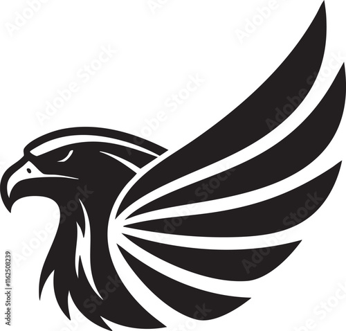 eagle tattoo vector