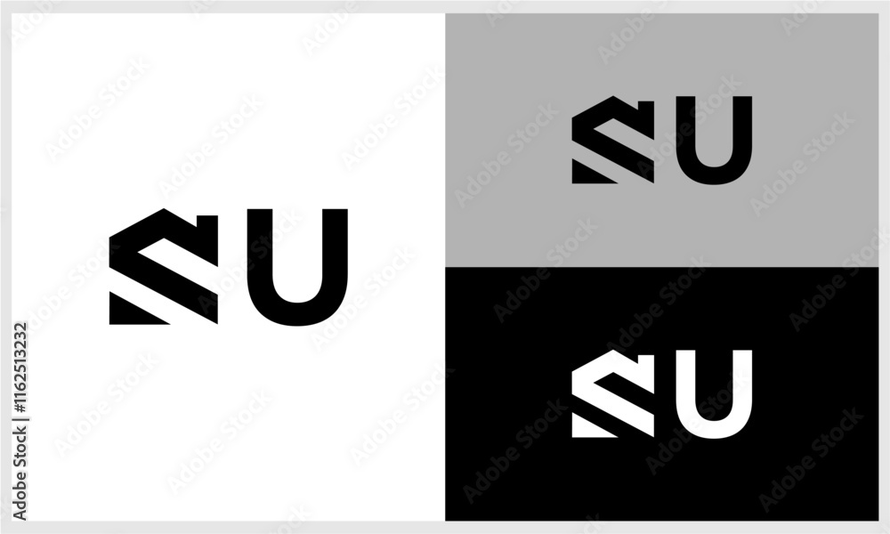 Obraz premium initial letter S contruction2...