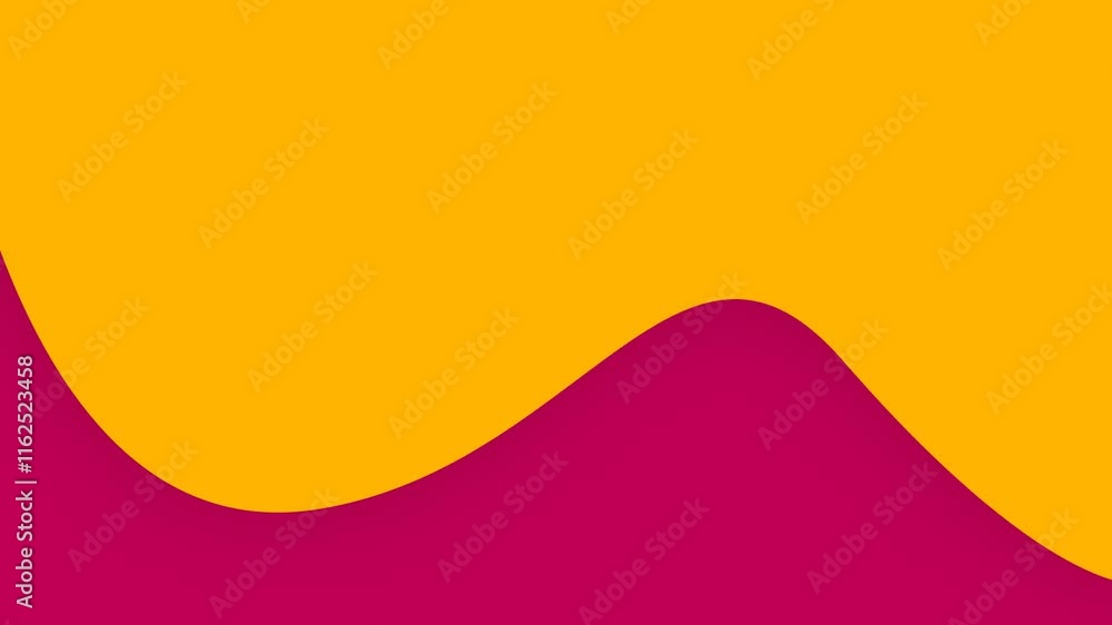 Looped animated abstract background with waves, simplicity and creativity Looped animated abstract background with waves, simplicity and creativity