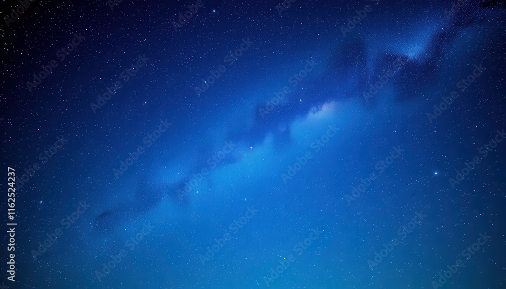Fototapeta premium Night Sky Displaying Starry Galaxy And Constellations