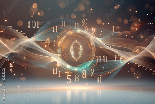Mystical Numerology and Cosmic Patterns: A Visual Journey Through Numbers and Symbols
