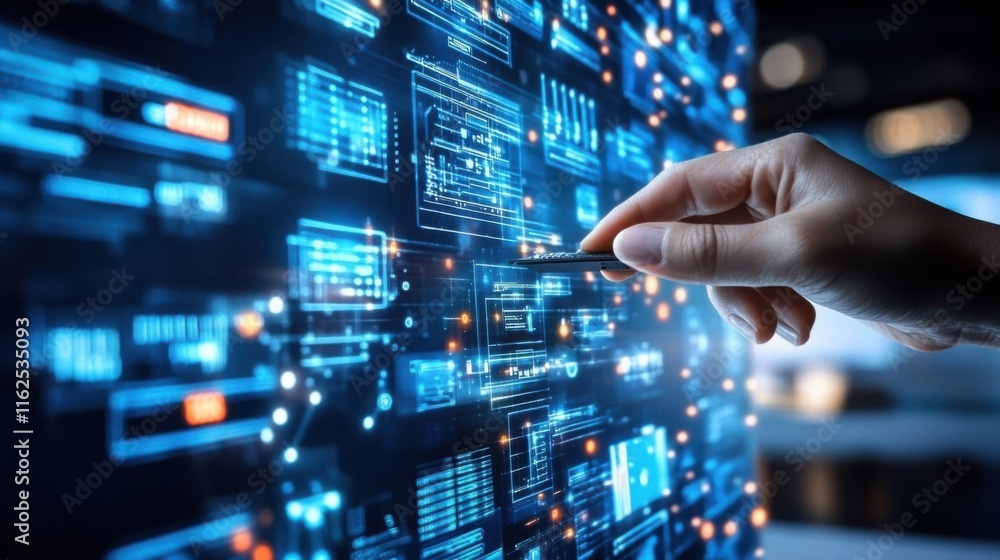 High-Tech Electronic Component Inspection Process High-Tech Electronic Component Inspection Process
