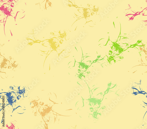 Black abstract seamless patterns