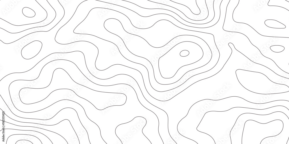 Abstract design seamless pattern with line topographic map. geographic mountain relief. retro topographic map. geographic contour map grid backdrop paper texture. terrain path isolated on background. Abstract design seamless pattern with line topographic map. geographic mountain relief. retro topographic map. geographic contour map grid backdrop paper texture. terrain path isolated on background.
