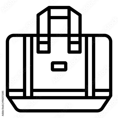 Vector Design Totebag Icon Style