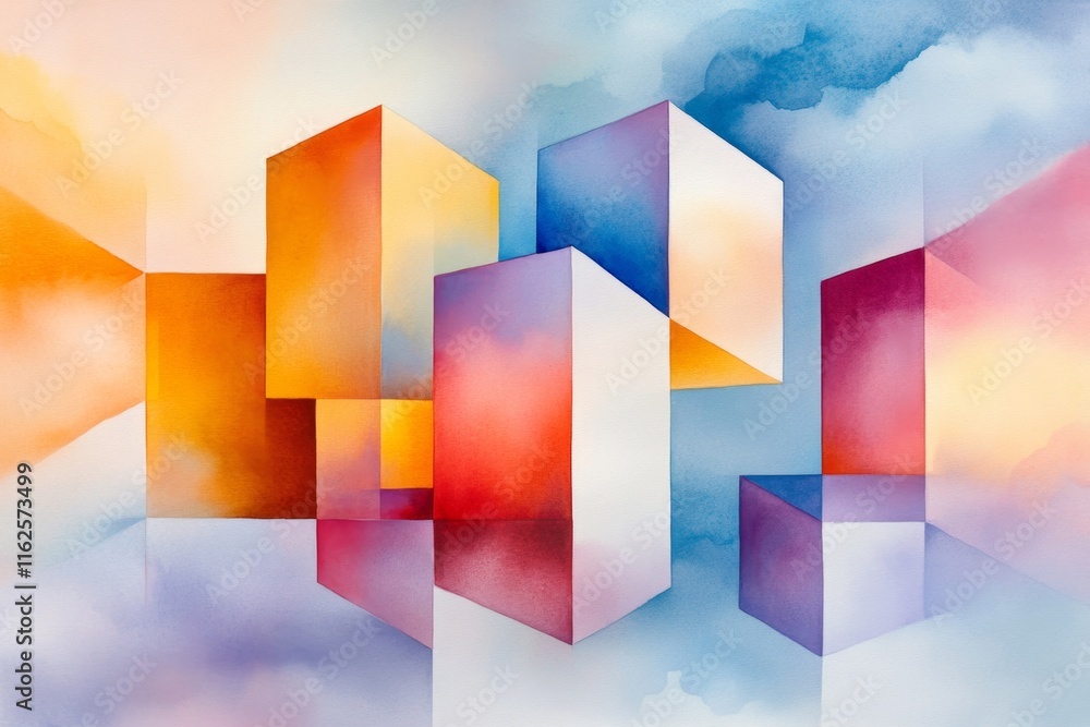 A delicate watercolor of a maze being solved, with glowing patterns symbolizing clever problem-solving A delicate watercolor of a maze being solved, with glowing patterns symbolizing clever problem-solving
