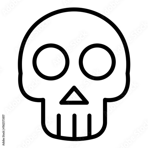 Vector Design Skull Icon Style