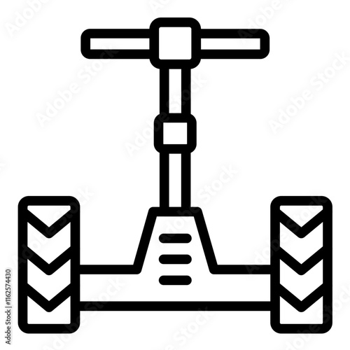 Vector Design Segway Icon Style