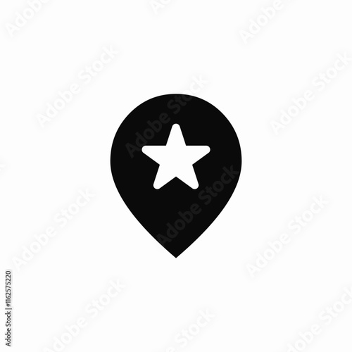 event location icon sign vector