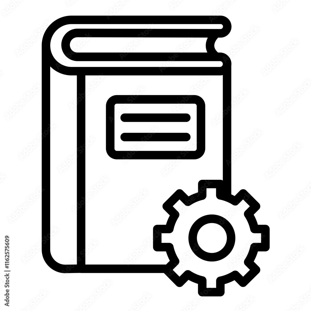 Vector Design Literary Theory Icon Style Vector Design Literary Theory Icon Style