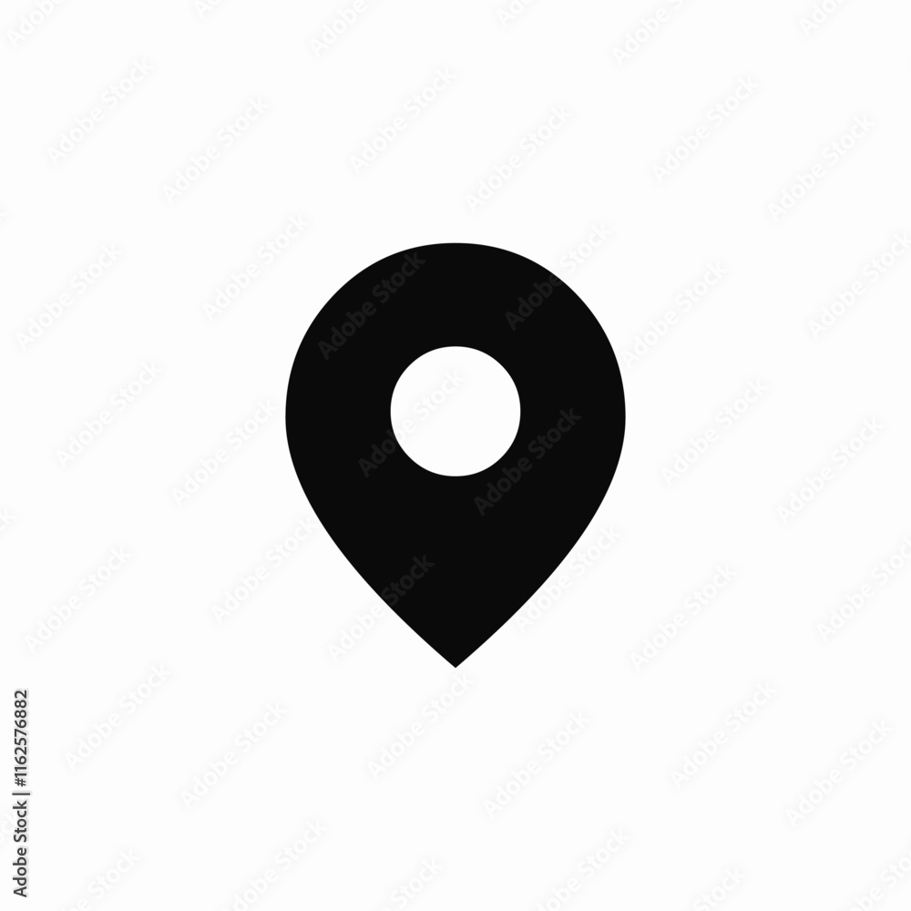 location pin icon sign vector location pin icon sign vector