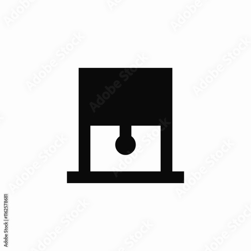 window blinds icon sign vector