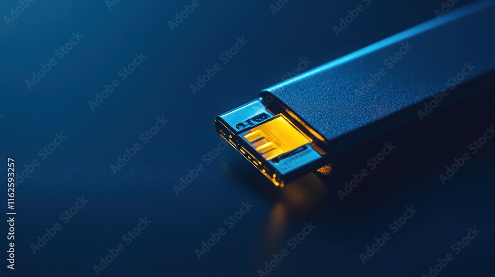 Fototapeta premium Close-up of a Micro SD Card