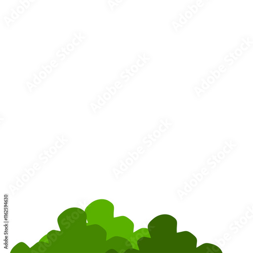  Bush Vector Illustration