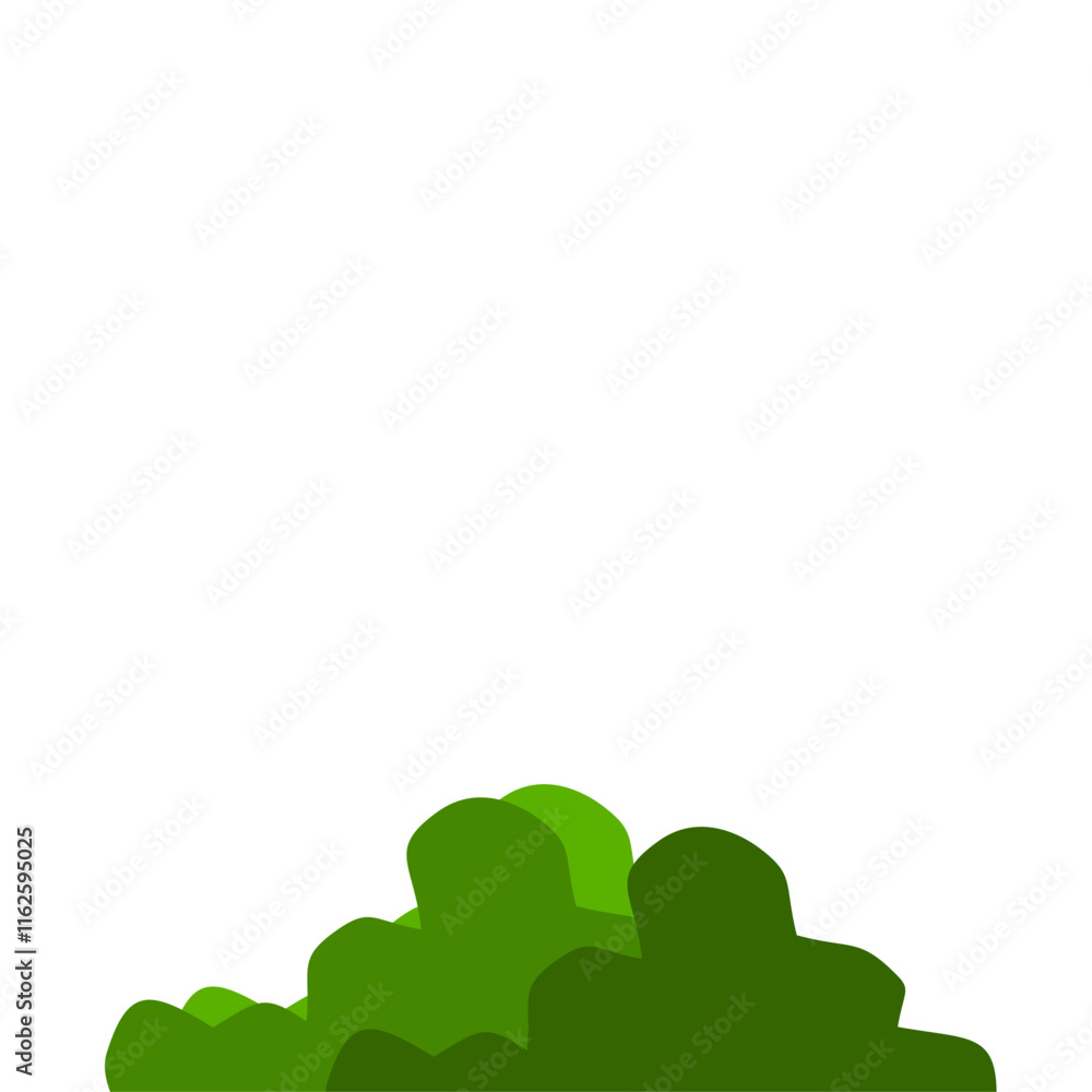 Bush Vector Illustration Bush Vector Illustration