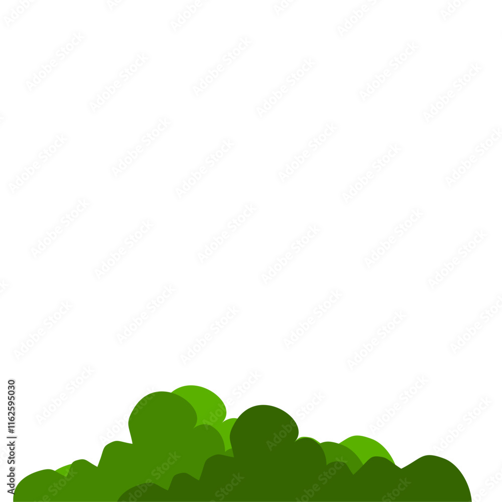 Bush Vector Illustration Bush Vector Illustration
