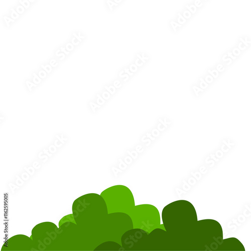  Bush Vector Illustration