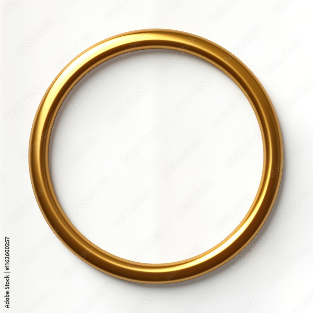Empty golden circle frame. Round gold frame on white background. Blank frame for picture. Elegant design. Versatile decorative element. Ideal for wall art or decor. Suitable for photo or artwork. Empty golden circle frame. Round gold frame on white background. Blank frame for picture. Elegant design. Versatile decorative element. Ideal for wall art or decor. Suitable for photo or artwork.